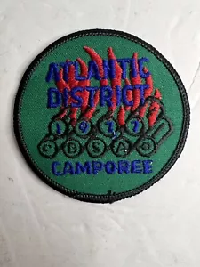 Patch BSA Vintage Distretto Atlantico Camporee 1977 - Foto 1 di 5