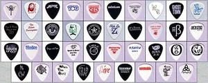 Tus propias selecciones de guitarra impresas personalizadas ~ (144 púas) ~ impresión a una cara - Imagen 1 de 4