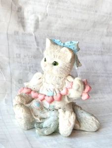 Enesco Priscilla Hillman Calico Kittens cat figurine Good Friend Warms Heart EUC - Picture 1 of 6