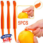 5Pcs Cutter Skin Remover Fruit Peeler Slicer Citrus Opener Kitchen Tools Orange