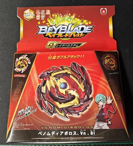 Venom Diabolos Burst Rise Gatinko Beyblade B-145 Starter Set - BRAND NEW! Cover