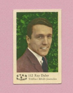 1963 Dutch Gum Card Star Bilder E #112 Ray Daley