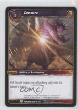 2010 World of Warcraft TCG: Worldbreaker Censure #66 3v2