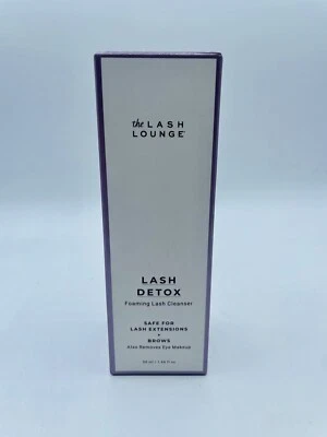 New Lash Lounge Lash Detox Foaming Lash Cleanser. Safe For Lash Extensions 50ml - Image 1 of 2