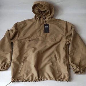 Brandit Summer Windbreaker Men's Mesh Lined Lightweight - Camel /Beige - Size XL - Picture 1 of 15