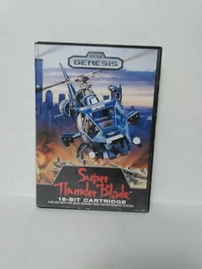Juego y estuche Super Thunder Blade (Sega Genesis, 1989) probado NTSC - Imagen 1 de 4