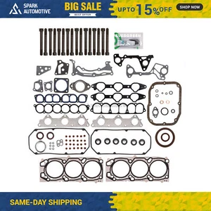 Full Gasket Set Head Bolts Fit 03-06 Mitsubishi Montero V6 3.8 SOHC 24V 6G75 - Picture 1 of 10