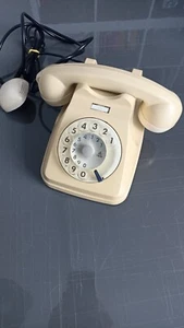 Telefono a disco s62 design Lino Saltini avorio colore originale - Foto 1 di 5