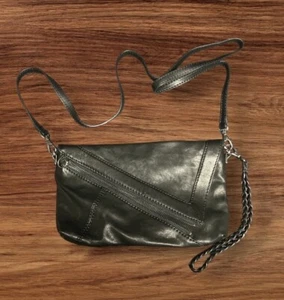 HTF MARC JACOBS NEW YORK BLACK SUPER SOFT LEATHER CROSSBODY W REMOVABLE STRAPS - Picture 1 of 9