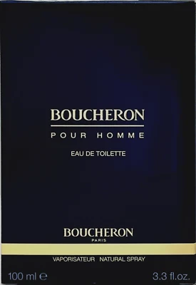 BOUCHERON POUR HOMME EAU DE TOILETTE SPRAY PARA HOMBRES 3,3 OZ / 100 ml ¡¡NUEVO!!! Foto 1 de 4