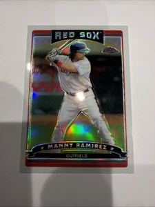 Manny Ramirez 2006 Topps Chrome Refractor #23 Boston Red Sox SP - Picture 1 of 2