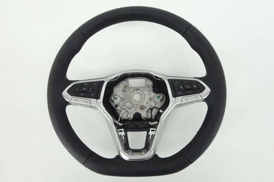 Orig. Lenkrad Leder VW Polo 2G VI 2G0419089 Lederlenkrad MFL ACC GRA *TOP* - Bild 1 von 4