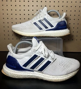 Adidas Herren Ultraboost 1.0 Laufschuhe Cloud White Navy Gum Pack Größe 8,5 - Bild 1 von 10