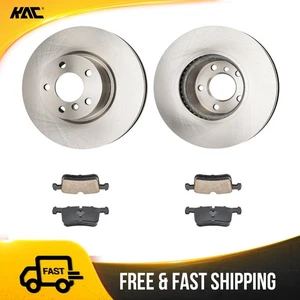 Front Ceramic Brake Pads and Rotors Set For 2011-2017 BMW X3 2016-2018 BMW X4 - Picture 1 of 14