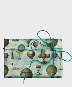 Kartos Air Balloons foglio carta regalo con filigrana oro, 70x100cm 18.8259 - Picture 1 of 1