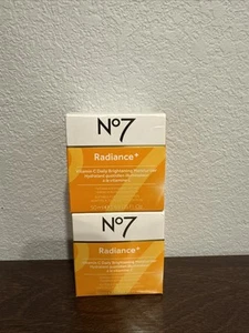 2 Pk. No7 Radiance+ Vitamin C Daily Brightening Moisturizer 1.69 fl oz - Picture 1 of 1