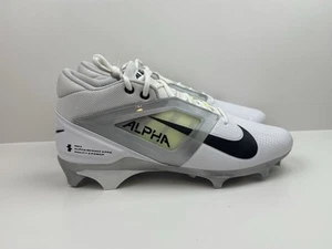Scarpe da calcio Nike Alpha Menace 4 Pro da uomo 12,5 bianche/polvere di fotoni FD7037-100 - Foto 1 di 7