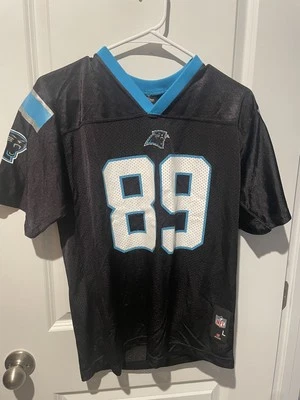 Camiseta Carolina Panthers Youth Grande #89 Steve Smith - Imagem 1 de 4