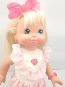Bambola vintage 1988 Mattel PJ Sparkles Light Up con vestiti e scarpe originali calze - Foto 1 di 21