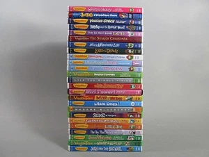 25 VeggieTales DVD Lot Assorted Titles Madame Blueberry Lord Beans Larry Boy - Imagen 1 de 4