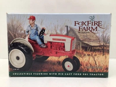 Ertl Foxfire Farm Ford 901 Tractor With Collectible Figurine - Image 1 of 4