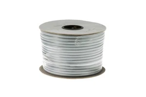 Cat3 Silver Satin Modular Cable, 8 Conductor, 1000 Ft. - Lifetime Warranty - Picture 1 of 6