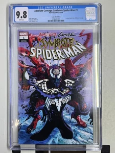 CGC 9.8 Absolute Carnage: Symbiote Spider-Man #1 Comic Mint Var. w/COA 440/1500 - Picture 1 of 4
