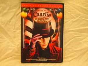 Charlie And The Chocolate Factory - Johnny Depp - Very Good DVD - Picture 1 of 2