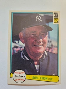 1982 DONRUSS BOB LEMON #635 NM - Foto 1 di 1