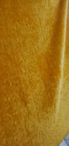 Polyesterdecke - weich und kuschelig gelb senf/gold - Bild 1 von 7