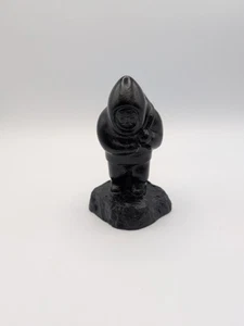 Boma Seal Hunter Eskimese Figura Canadese, Usato in ottime condizioni, Vintage Etichettata - Foto 1 di 10