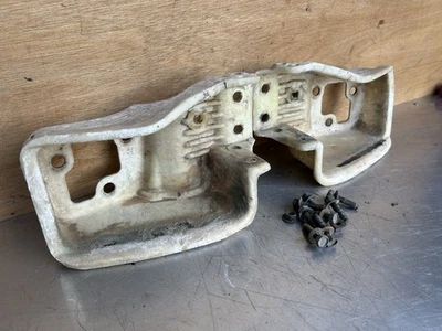 Par de soportes de canastilla de montaje de luz antiniebla delantera 90-96 Nissan 300zx Z32 OEM L/R CON PERNO Foto 1 de 4