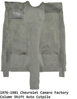 Chevrolet Camaro ACC 1976-1981 4 velocidades y piso moldeado Cutpile automático Foto 1 de 4