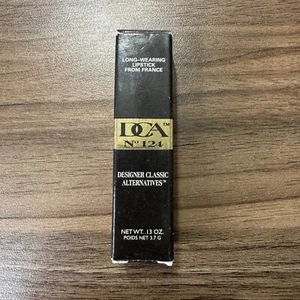 DCA No.124 Very Black (Compare To Chanel) Red Long-Wearing Lipstick France NIB - Picture 1 of 5