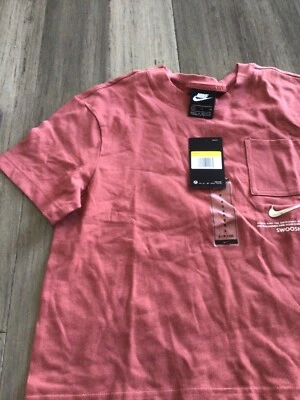 Camiseta deportiva para mujer Nike Swoosh manga corta CZ8911-891 talla pequeña Foto 1 de 3