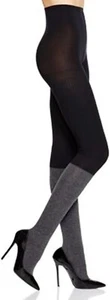 DKNY Women's Over-the-Knee Sock Tights Grey black Med (5'3"-6' wt 120-165lbs) - Picture 1 of 8
