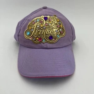 Disney Parks Princess Cap Purple Adjustable Youth Size Baseball Hat Bling - Picture 1 of 5