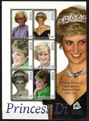 Niue Stamp 822  - Princess Diana, memorial Cover