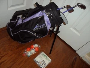 Junior 500 Accu-Length 3 Golf club set W/ Matching Golf bag. - Picture 1 of 24