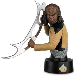 Eaglemoss Star Trek Commander Worf Bust - Picture 1 of 6