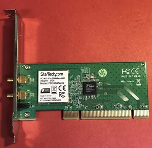 STARTECH.COM PCI300WN2X2 PCI 802.11N 300 MBPS WIFI ADAPTER 2T2R WITHOUT ANTENNAS - Picture 1 of 6