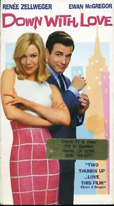 DOWN WITH LOVE- Renee Zellweger, Ewan McGregor- Comedy VHS LN - Picture 1 of 2