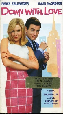 DOWN WITH LOVE- Renee Zellweger, Ewan McGregor- Comedy VHS LN - Image 1 of 2