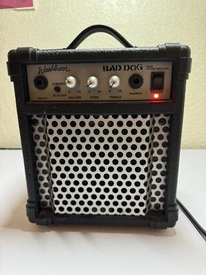 Amplificador de guitarra eléctrica Washburn Bad Dog BD8K *FUNCIONA MUY BIEN* ¡VER FOTOS! RARO Foto 1 de 4