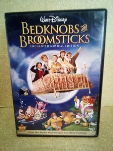 (C8D) WALT DISNEY'S "BEDKNOBS AND BROOMSTICKS - ENCHANTED MUSICAL EDITION" DVD - Picture 1 of 8