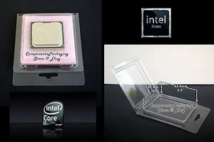20 Intel Procesor CPU Clamshell  fits Socket LGA1366 Xeon + Anti Static Foam New - Picture 1 of 6