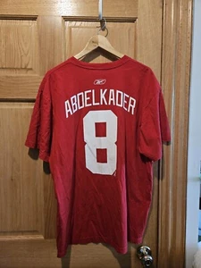 NHL Detroit Red Wings Justin Abdelkader #8 Reebok T-Shirt Herren Größe 2XL - Bild 1 von 3