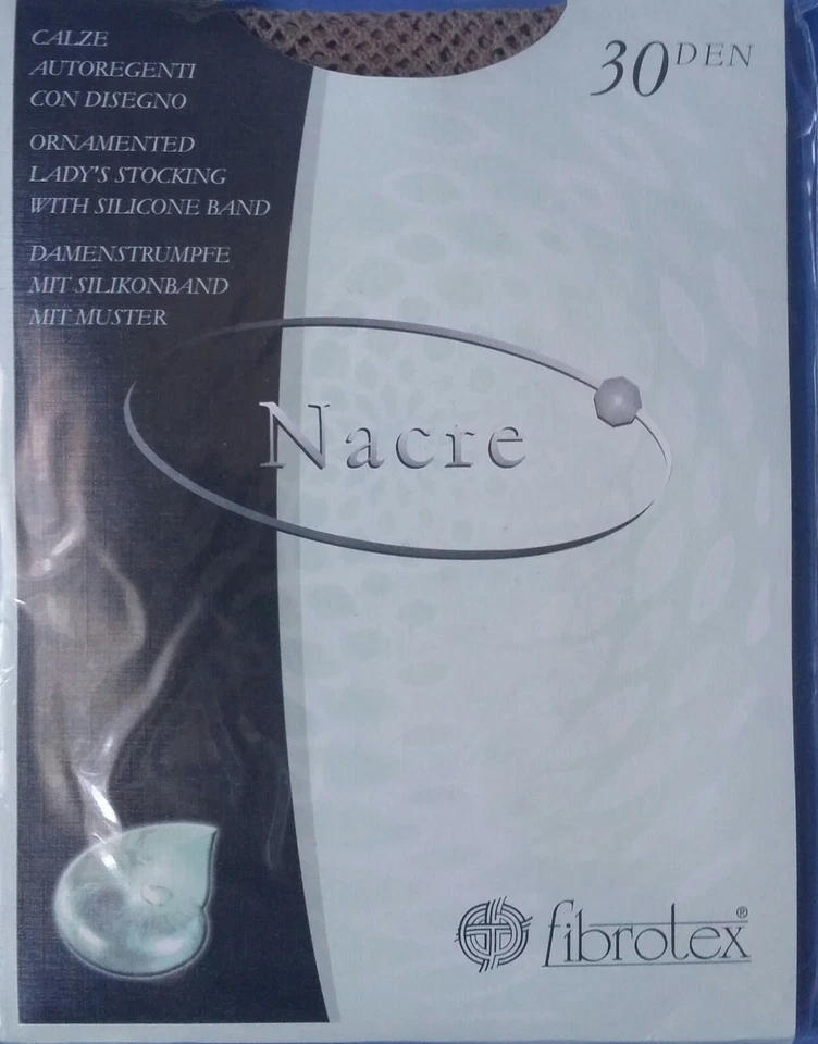 Fibrotex Stay Ups Halterlos Netz Strümpfe cappuccino - Bild 1 von 1