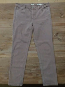J Jill Denim Fit Slim Authentic Ankle Jeanshose Damen Gr. 12 pink lila - Bild 1 von 10