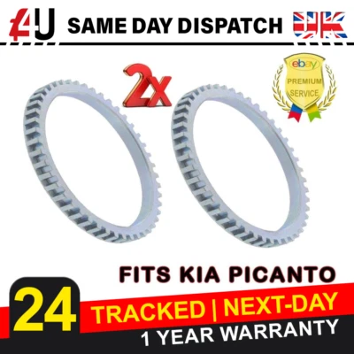 FITS KIA PICANTO MK2 (2011-2017) 1.0 1.1 ABS RELUCTOR RING X2 - Image 1 of 3